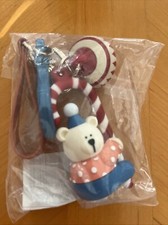 Starbucks Coffee Holiday Carnival Key Chain Singapore Bearista Bear Keychain