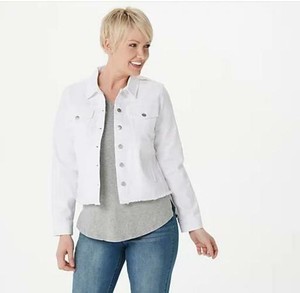 ebay white denim jacket