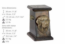 Golden Retriever Urn Cold Bronze ArtDog DE Type 3