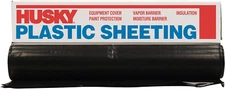 CF0616-50B 6Ml Plastic Sheeting, 16' X 50', Black