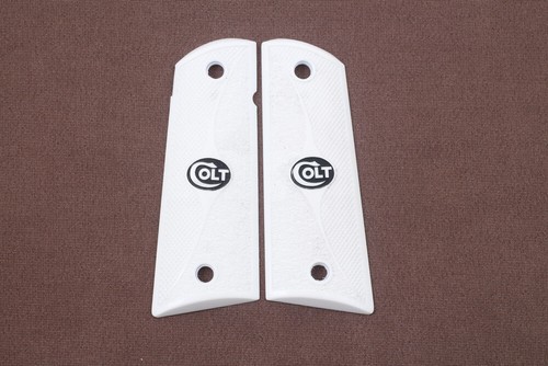 Poignées D'arme KSD Grips Pour Colt 1911 (modèles FIT) – Acrylique Noir, Neuves