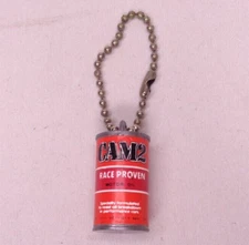CAM2 Race Proven Motor Oil Miniature Can Vintage Keyring Keychain