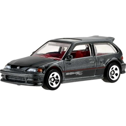 '90 Honda Civic EF Grey Hot Wheels Honda Anniversary Series 2022 HDH17 - Picture 3 of 5