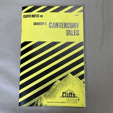 Cliffs Notes on Chaucer's Canterbury Tales - NEW