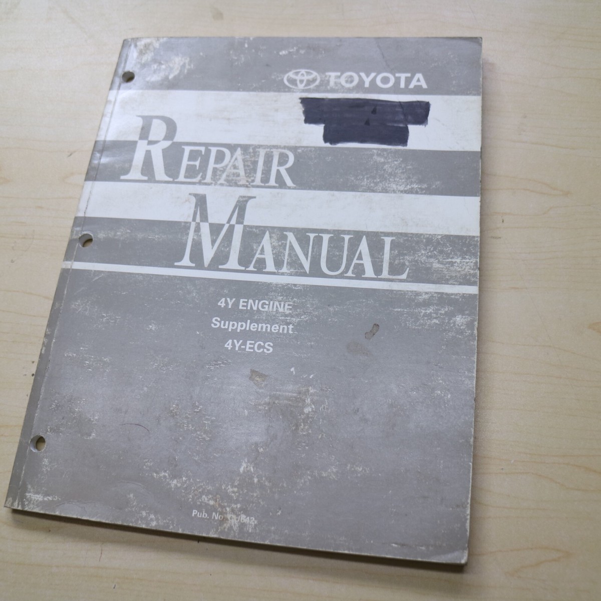 TOYOTA Forklift 4Y-ECS Engine Repair Shop Service Manual