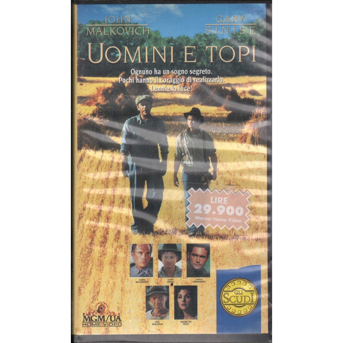 Men And Mice VHS Gary Sinise Univideo - PIV52693 Sealed