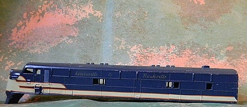 CARY Diecast Metal E7 Shell - LOUISVILLE & NASHVILLE ~ Custom Painted - HO - Picture 4 of 7