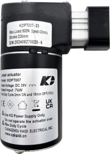 Attuatore lineare Kaidi modello KDPT007-03 sostituisce i motori KDPT007-11 e KDPT007-12 - Foto 6 di 6