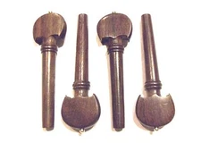 Violin Peg Set Rosewood  BAROQUE  Pegs w/ Gold Pins  Fiddle Repair parts