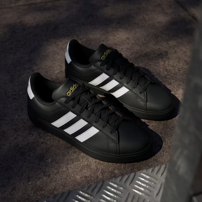 adidas Grand Court 2.0 - Black White (JR0546) Men\'s 9 / Women\'s 10 BRAND NEW Adidas Men main image 4
