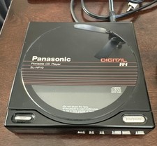 Panasonic SL-NP10 /Technics SL-XP5 Portable CD Player Discman Works Vintage 1988