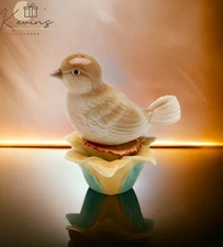 Ceramic Robin Bird Magnetic Salt & Pepper Shakers, Home Décor, Gift for Her, Gif