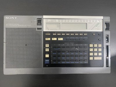 SONY ICF-2001D Rare Vintage Radio Tuner World Band Receiver AIR FM