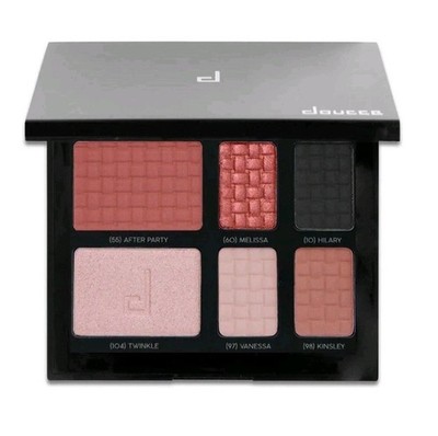 Doucce On The Go Palette - 4 Eyeshadows; 1 Highlighter; 1 Blush - SEALED