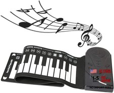 Roll Up Piano,49 Keys Electric Piano Keyboard,Portable Keyboard Piano,Keyboard
