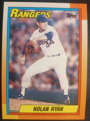1990 TOPPS MASTER TEAM SET 34/34+ TR+++ BOX TEXAS RANGERS RYAN HOF NM/MT 05705 - Picture 2 of 24