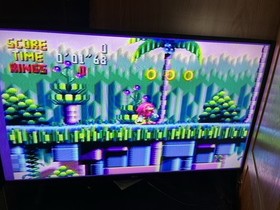 Knuckles Chaotix Sega Genesis 32X game cartridge Cleaned & Tested