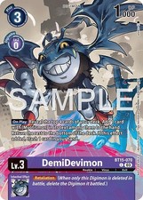 Digimon TCG EX10 BT15-070 DemiDevimon Box Topper Sinister Order