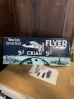 Antique Vintage Old Style Sign Flyer Cigars