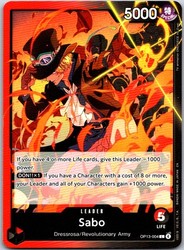 Sabo (004) Leader - Carrying On His Will OP13-004