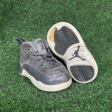 Nike Air Retro Jordan 12 XII TD Dark Grey Toddler Shoe 850000 005 TD Size 4c