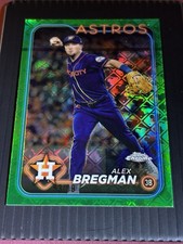 2024 Topps Chrome Logofractor Edition - Alex Bregman #53 Green Refractor /99