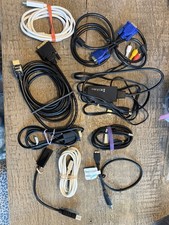 Assorted Video Cables 9 Total