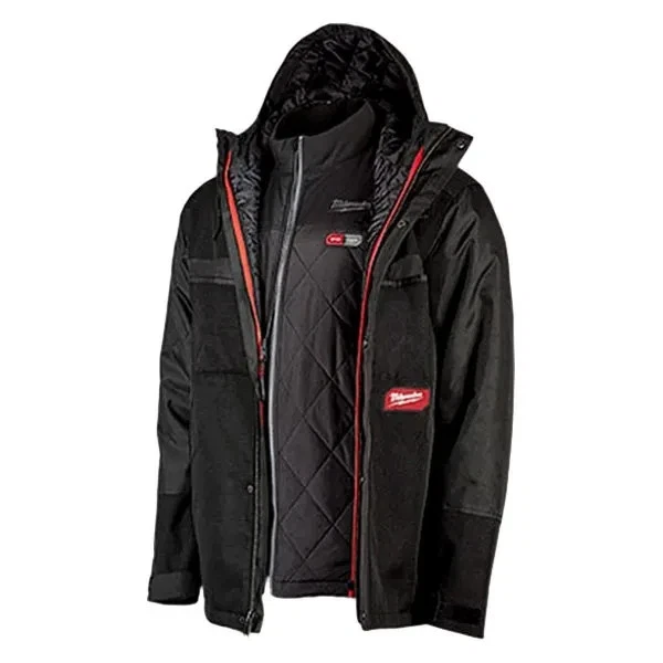 255B-21M Milwaukee Gridiron Axis Men's Jacket Black size Medium image 1