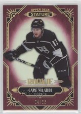 2020-21 Upper Deck Stature Rookies Red 4/85 Gabe Vilardi #187 av1