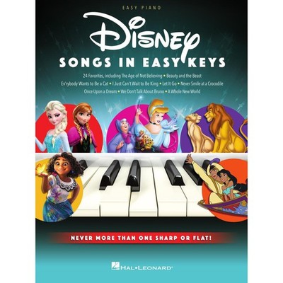 Hal Leonard Disney Songs in Easy Keys - Songbook