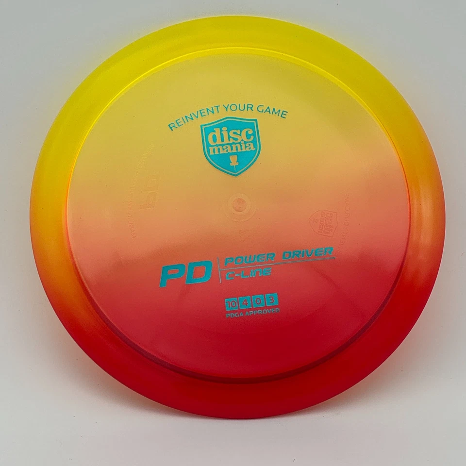 Discmania PD 175 dyed disc golf driver mad gradient half half great Gannon dye - Image 2 of 4