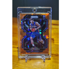 2021-22 Panini Prizm Luka Garza Detroit Pistons Orange Ice Rookie #303