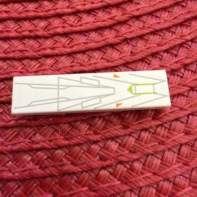 LEGO 2431px31 White Plate 1 x 4 from Set 4487 Star Wars Jedi Starfighter & Slave