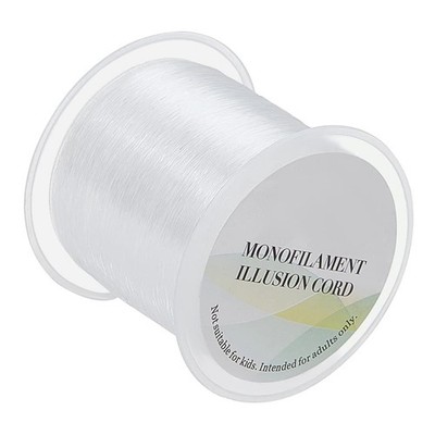 142Yd Nylon Fishing Line, Beading Cord, Jewelry Wire, DIY Bracelet Craft, Clear