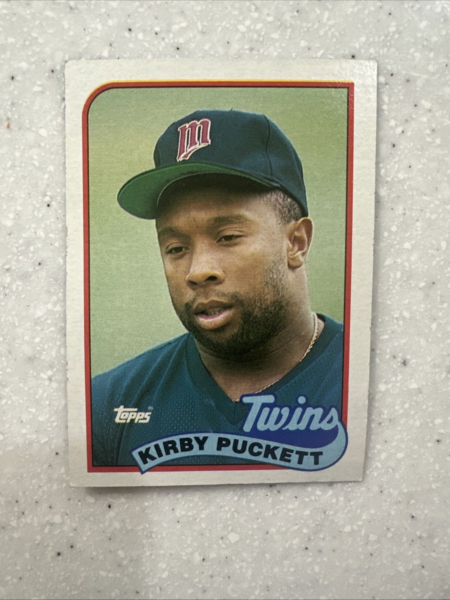 KIRBY PUCKETT 1989 Topps - #650 DOB ERROR Card MN Twins | eBay