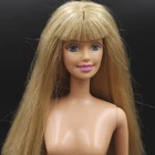 Vintage Barbie Warm Blonde w/ Bangs Blue Eyes CEO Face Collectible Mattel Nude