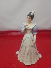 Lenox Porcelain Figurine Ivory Evening At The Opera Gala Fashions Retired