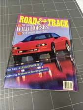 VINTAGE CAR MAGAZINE ROAD & TRACK MUSCLE CAR MOTOR RACING MANCAVE 1990s TRANS AM