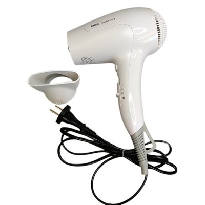 Braun HD 385 Satin Hair 3 Power Perfection Haartrockner - Diffusor fehlt -