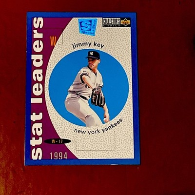 1995 Upper Deck Collector's Choice SE, Stat Leaders #141 Jimmy Key, Yankees CHOF