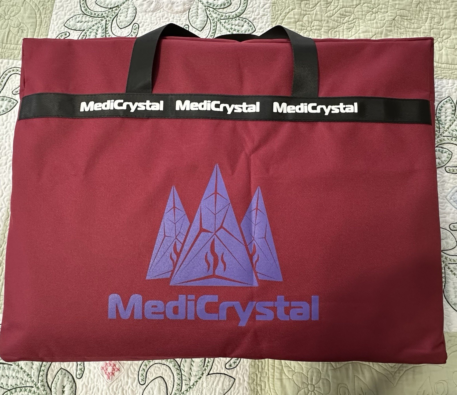 MedicrystaI Infrared Heating Stimulation Mat-Mini 32"L x 20"W-Natural Amethyst