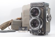  Exc 5 Rollei Baby Rolleiflex 4x4 TLR Film Camera Gray 60mm f/3.5 From JAPAN