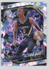 2025 Panini Prizm WNBA Ice Prizm Aziaha James #83 hu1