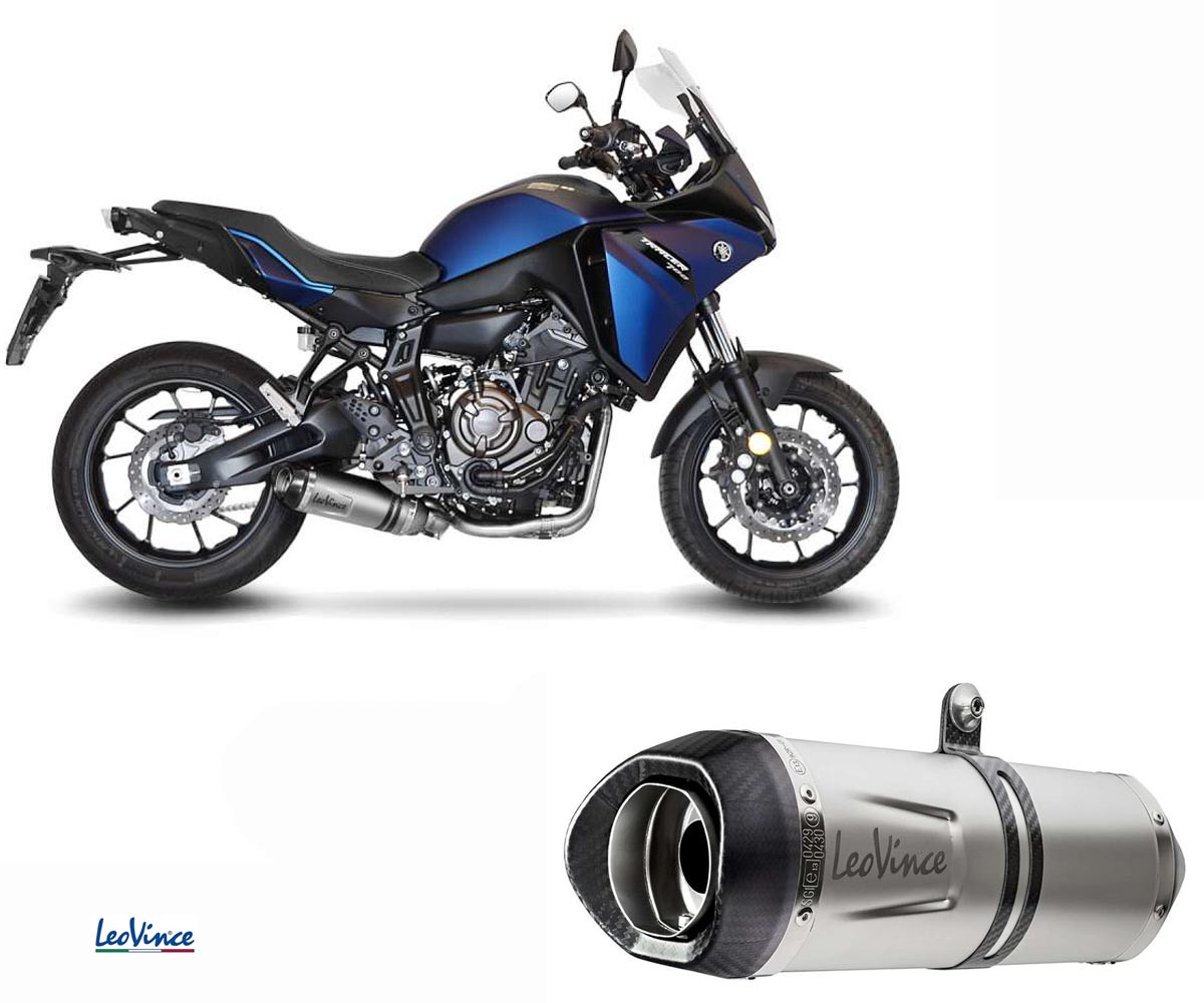Full Exhaust System Leovince approv Inox LV ONE EVO YAMAHA TRACER 7 GT 2020 2023