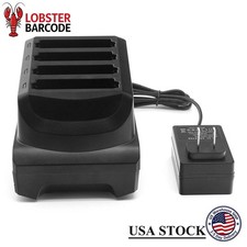   4-Slot Battery Charger Cradle for Zebra TC22 TC27 P/N: SAC-TC2L-4SCHG-01  