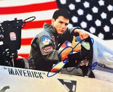 TOM CRUISE (TOP GUN "Maverick") Signed 8x10" Authentic Autograph w/COA