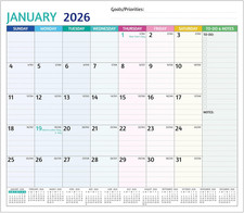 2026-2027 Magnetic Calendar for Refrigerator - 18 Monthly Calendar from Jan 2026