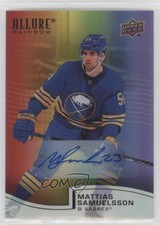 2021-22 Upper Deck Allure Rainbow Full Auto Mattias Samuelsson #R-37 Auto 0bn4