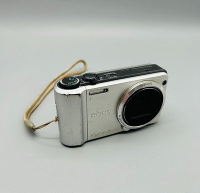 Sony Cyber-Shot DSC-H70 Digitalkamera Kamera silber DEFEKT #730