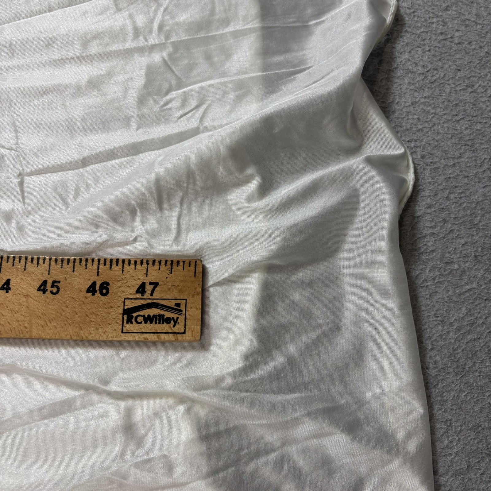 Shadowline Nightgown Robe Set Women 1X White Nylon Lace Peignoir Full Sweep Belt